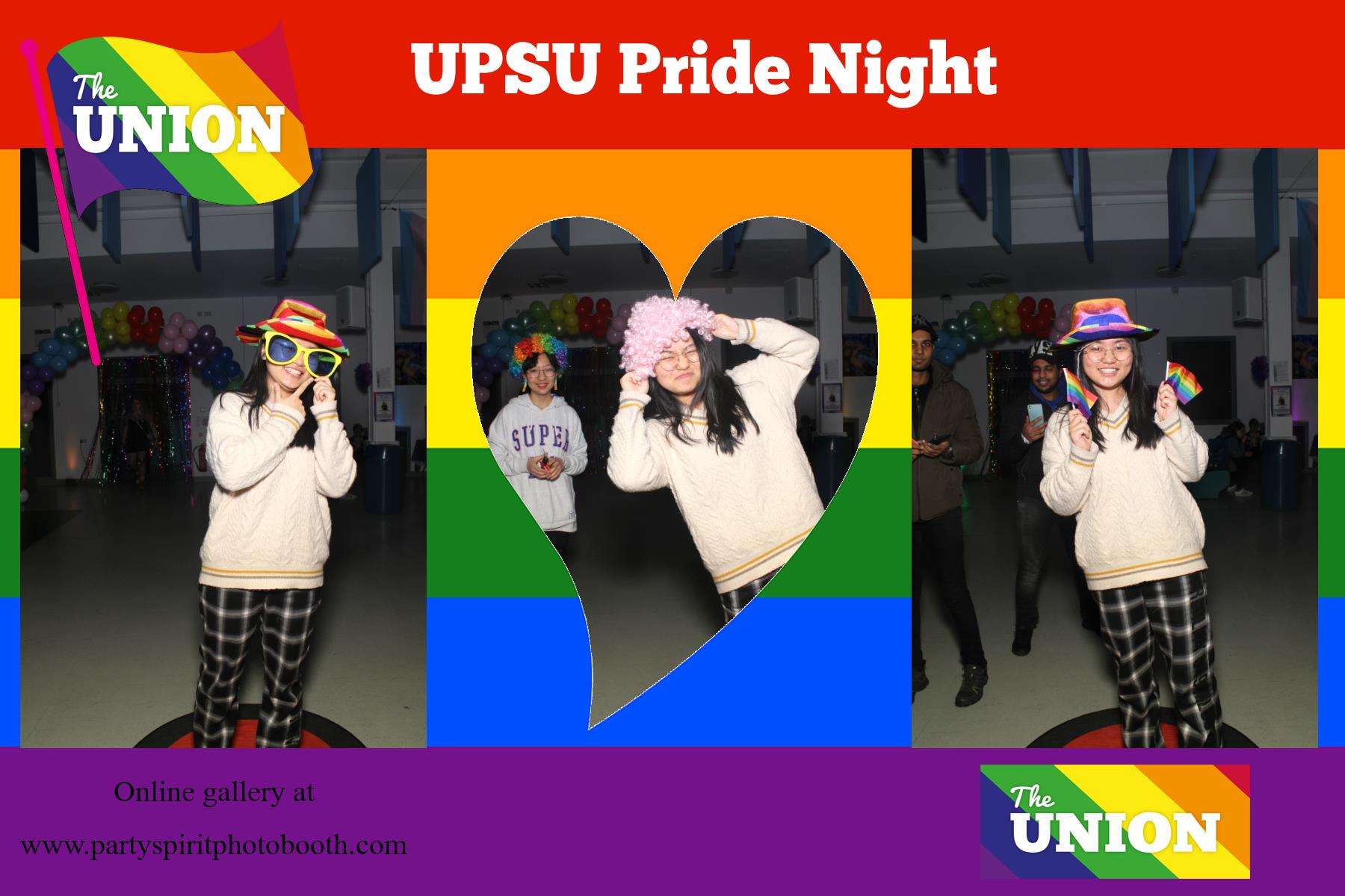 UPSU Pride Night | View more photos from the event at gallery.partyspiritphotobooth.com/u/PartySpiritPhotoBooth/UPSU-Pride-Night